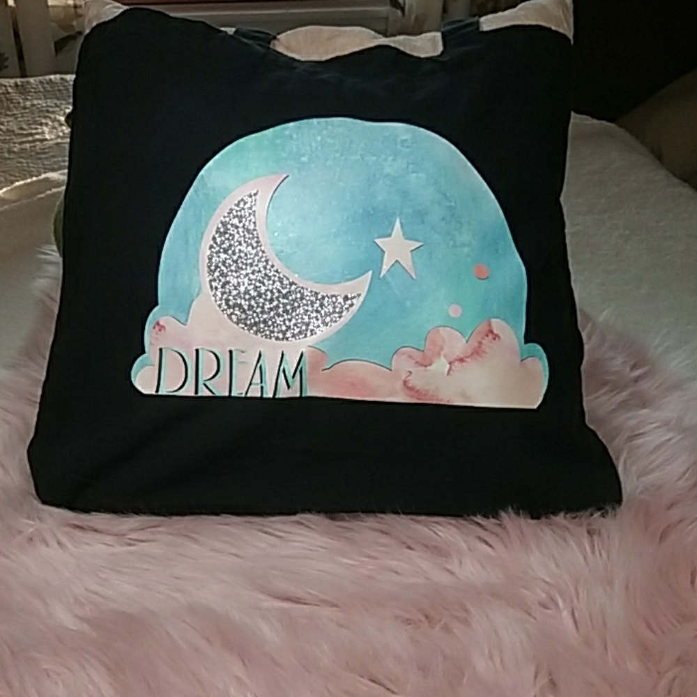 "DREAM" Embellished Totebag/GIFT IDEA 😁